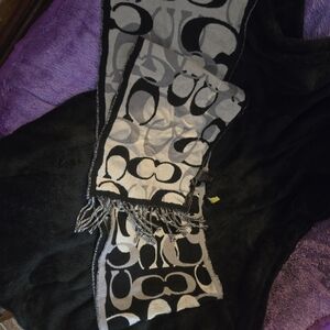 Coach Double Sided Scarf